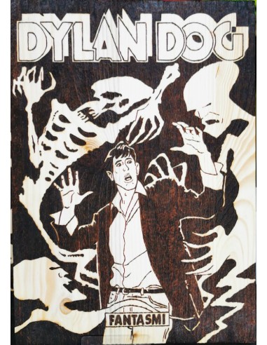 Legno Pirografato - DYLANDOG