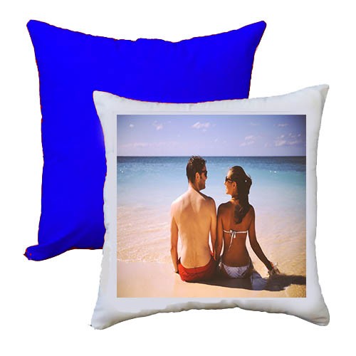 Cuscino Quadrato Blu